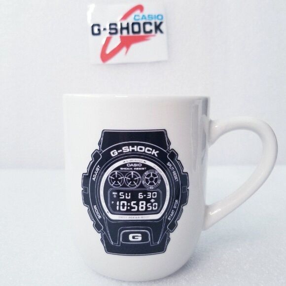 Casio G-Shock set of 4 iconic model custom 12oz ceramic coffee cup Pay 3 get 4 - Picture 4 of 10